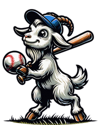 Cute Goat Playing Baseball Pom Pom 12in Knit Beanie