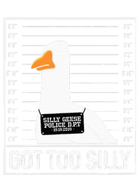 Got Too Silly Silly Goose Mugshot Goose Mugshot Toddler Zip Fleece Hoodie