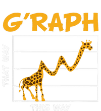 GRaph This Way That Way Wildlife Funny Math Teacher Giraffe T-Shirt