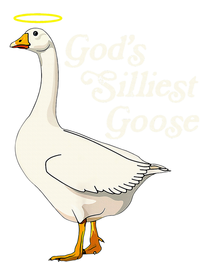 GodS Silliest Goose GodS Silliest Goose Duck Funny Womens CVC Long Sleeve Shirt