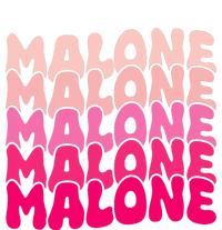 Retro Malone Girl First Name Boy Personalized Groovy 80S T-Shirt