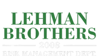 Lehman Brothers 2008 Risk Management Dept T-Shirt