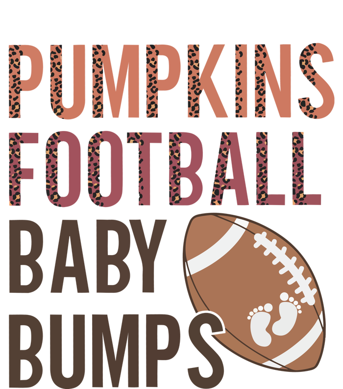 Pumpkins Football Baby Bumps T-Shirt