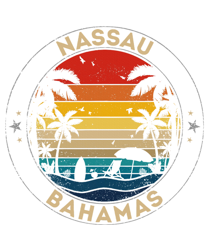 Nassau Souvenir Bahamas Reminder Womens Cotton Relaxed Long Sleeve T-Shirt