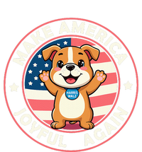 Make America Joyful Again Harris Wall 2024 Childless Dog Long Sleeve Pajama Set