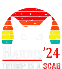 Trump Is A Scab Vote Harris Valz Cat Lady City Backpack