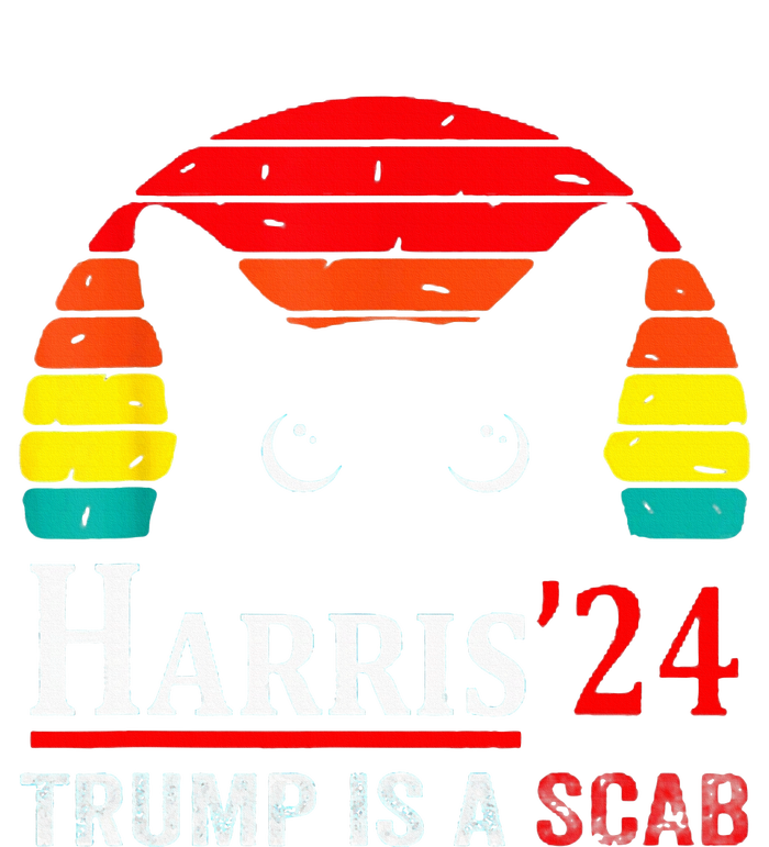 Trump Is A Scab Vote Harris Valz Cat Lady City Backpack