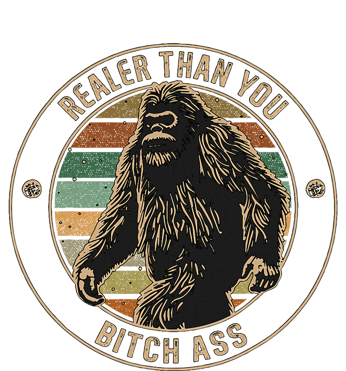 Bigfoot Realer Than Your Bitch Ass Sasquatch Kids Hoodie