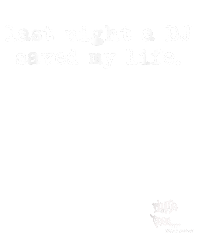 Old School Rap Hip Hop Last Night A Dj Saved My Life 80S Kids Hoodie