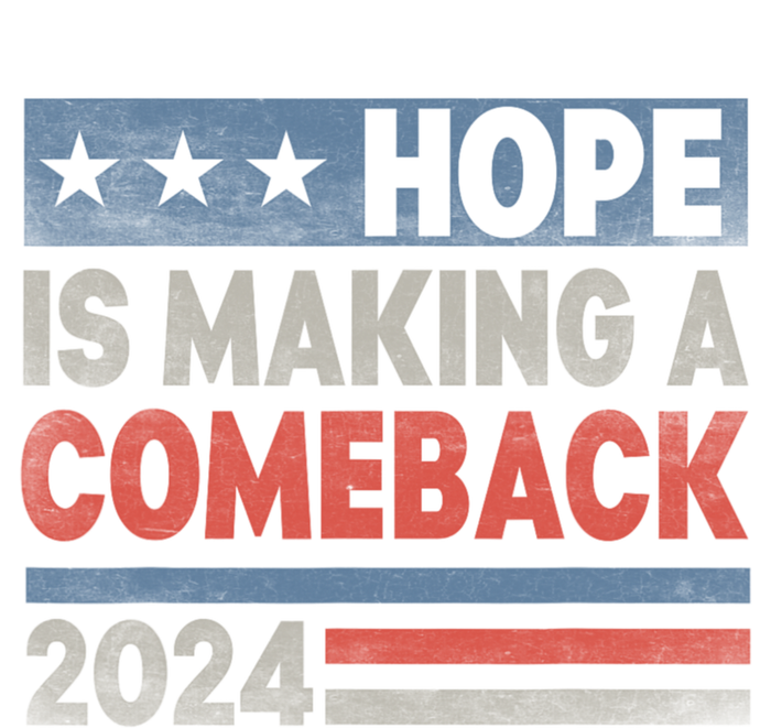 Hope Is Making A Comeback Kamala 2024 Toddler Zip Fleece Hoodie