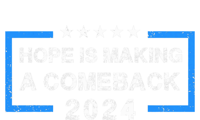 Hope Is Making A Comeback Democrats Vintage 2024 Mesh Reversible Basketball Jersey Tank