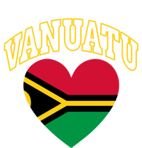 Vanuatu Flag Athletic Heart Gift Long Sleeve Shirt