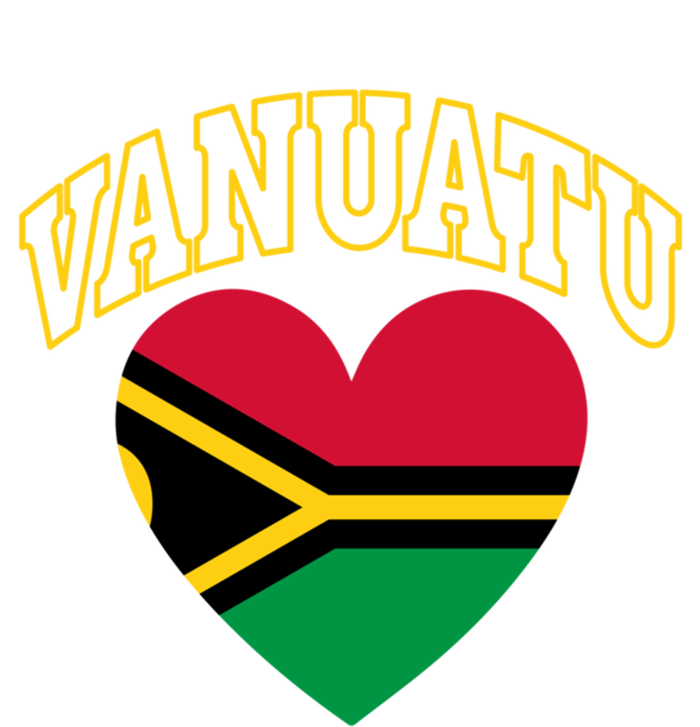 Vanuatu Flag Athletic Heart Gift Long Sleeve Shirt