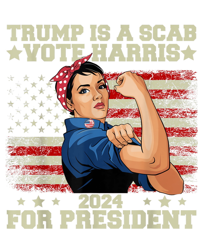 Donald Trump Is A Scab Vote Harris T-Shirt