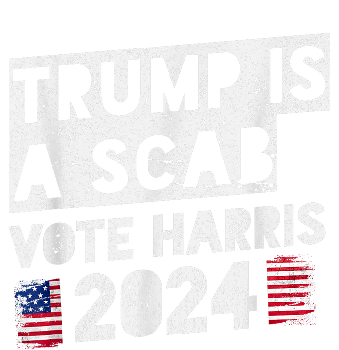 Trump Is A Scab Vote Harris Mesh Reversible Basketball Jersey Tank