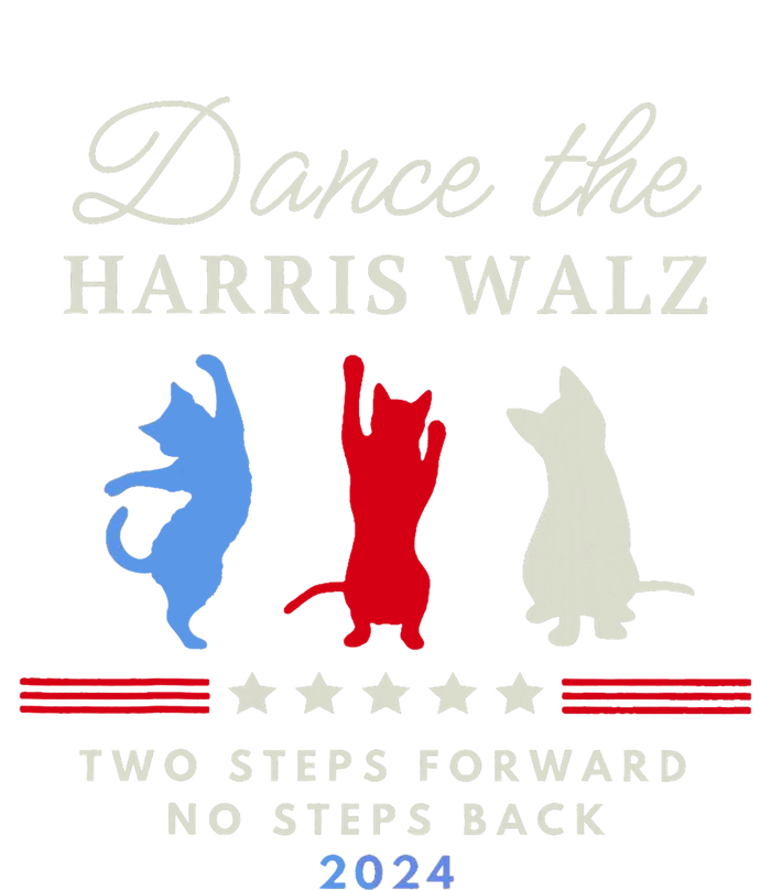 Kamala Harris Walz 2024 Waltz Dance 2 Steps Forward Not Back Ceramic Star Ornament