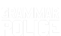 Grammar Police Costume Funny Halloween Grammar Police Premium T-Shirt