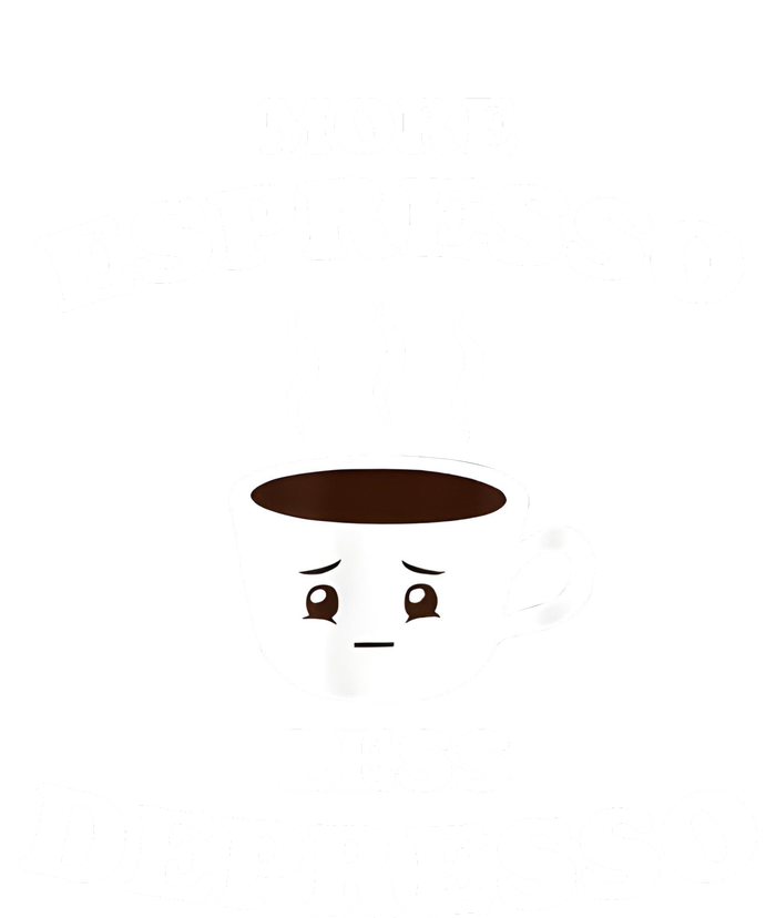 More Espresso Less Depresso Sustainable Bucket Hat