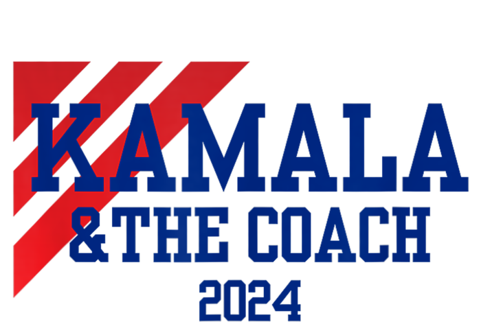 Kamala And The Coach 2024 Kamala Harris Tim Walz Premium Hoodie