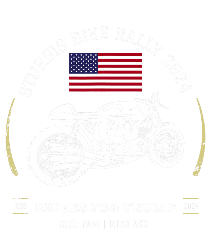 Sturgis South Dakota Bike Rally 2024 Trump Motorcycle Trike T-Shirt