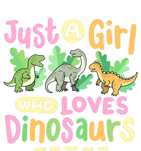 Dinosaur Dinosaurs Expert Just A Girl Who Loves Dinosaurs Toddler Sweatshirt