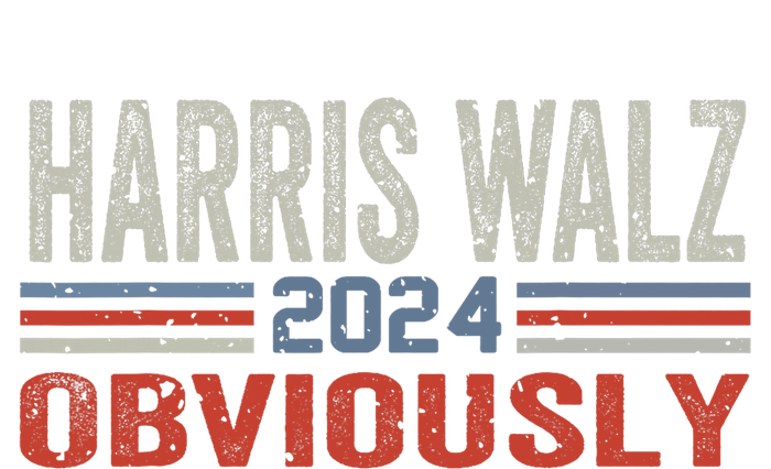 Harris Walz. Obviously. Kamala Harris Tim Walz (Waltz) 2024 Ladies Essential Tank