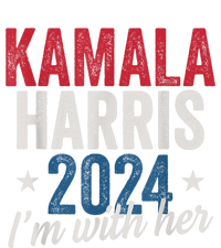 Kamala Harris 2024 Support Im With Her Snapback Five-Panel Rope Hat