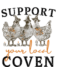 Chicken Support Your Local Coven Witch Girl Farm Lover 25L Jumbo Tote