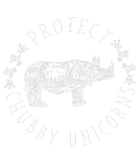 Protect Chubby Unicorns Save The White Rhino Animal Lover High Crown Mesh Back Trucker Hat