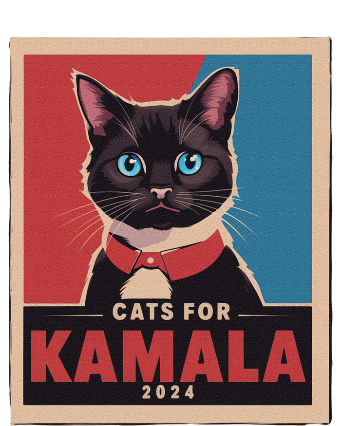 Funny Political Cats For Kamala Gift Sustainable Bucket Hat