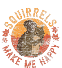 Squirrels Make Me Happy Vintage Squirrel Baby Bodysuit