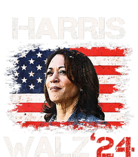 Kamala Harris Tim Walz Waltz Women's Racerback Cropped Tank