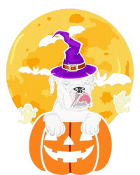 White Boxer Witch Dog Lover Halloween Costume T-Shirt