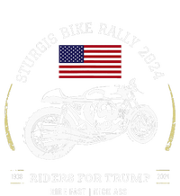 Sturgis South Dakota Bike Rally 2024 Trump Motorcycle Trike Premium Hoodie