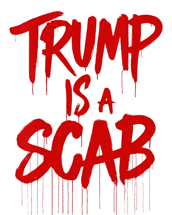 Trump Is A Scab Women’s Perfect Tri Rocker Tank