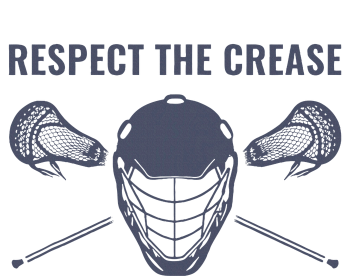 Lacrosse Goalie Respect The Crease Lax Women's T-Shirt