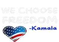 We Choose Freedom Kamala Harris Gift Kids Long Sleeve Shirt