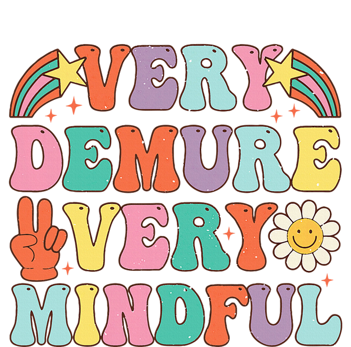 Funny Very Demure Very Mindful Trend Demure & Mindful Sweatshirt Cinch Pack Bag