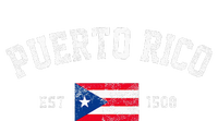 Puerto Rico Est. 1508 Puerto Rican Flag Independence Day Premium Hoodie