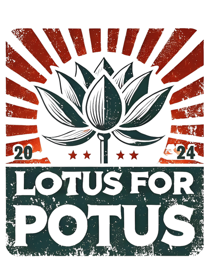 Kamala Lotus For Potus Potus Yes She Kam T-Shirt