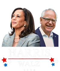 Harris Walz 2024 President Election Kamala Harris Tim Waltz 7-Panel Snapback Hat