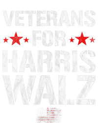 Veterans For Harris 2024 Kamala Harris Tim Walz Veteran Usa Kids Long Sleeve Shirt