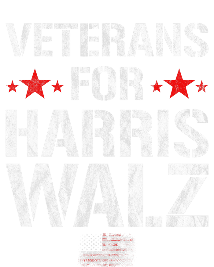 Veterans For Harris 2024 Kamala Harris Tim Walz Veteran Usa Kids Long Sleeve Shirt