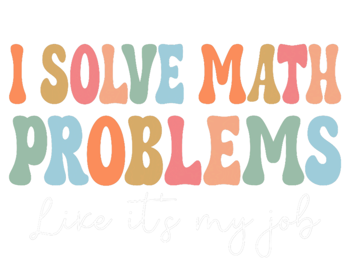 Problem Solver Math Mathematics Back To School Math Teacher Cooling Performance Crew T-Shirt