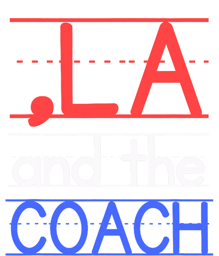 Comma La And The Coach Harris Walz 2024 Educators Premium Hoodie