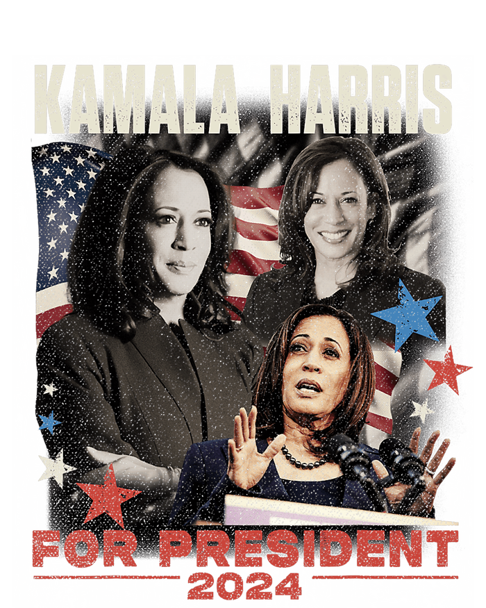 Madam President Kamala Harris WeRe Not Going Back 2024 Tall Long Sleeve T-Shirt