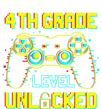 4th Grade Level Unlocked Gamer First Day Of School Boy T-Shirt