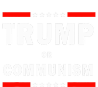 Trump Or Communism Trump 2024 For President Women's Tri-Blend 3/4-Sleeve Raglan Shirt