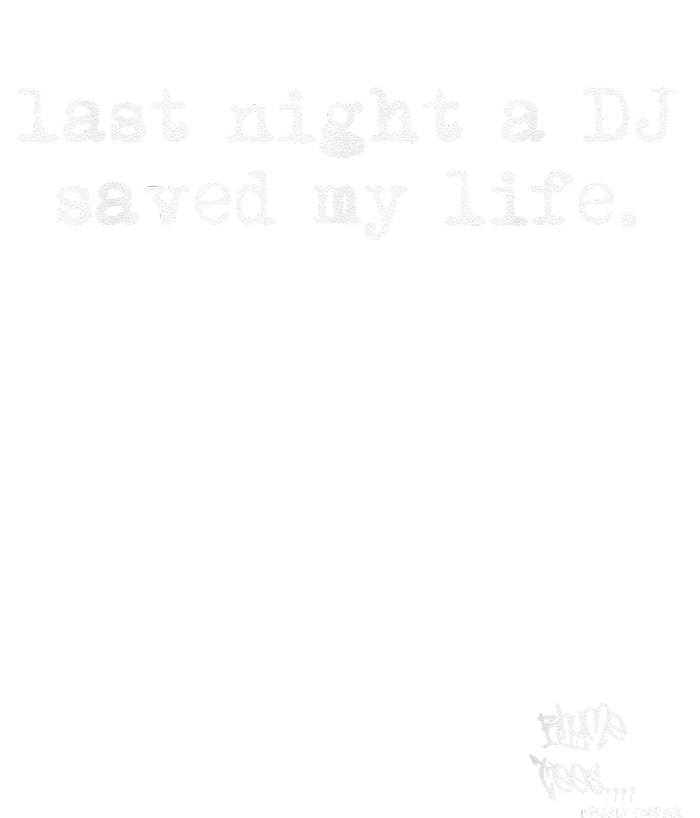 Old School Rap Hip Hop Last Night A Dj Saved My Life 80S PosiCharge Competitor Tank