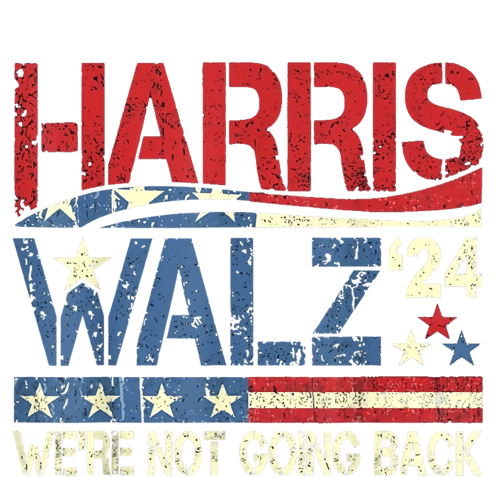 Harris Walz 2024 We Are Not Going Back Mesh Reversible Basketball Jersey Tank